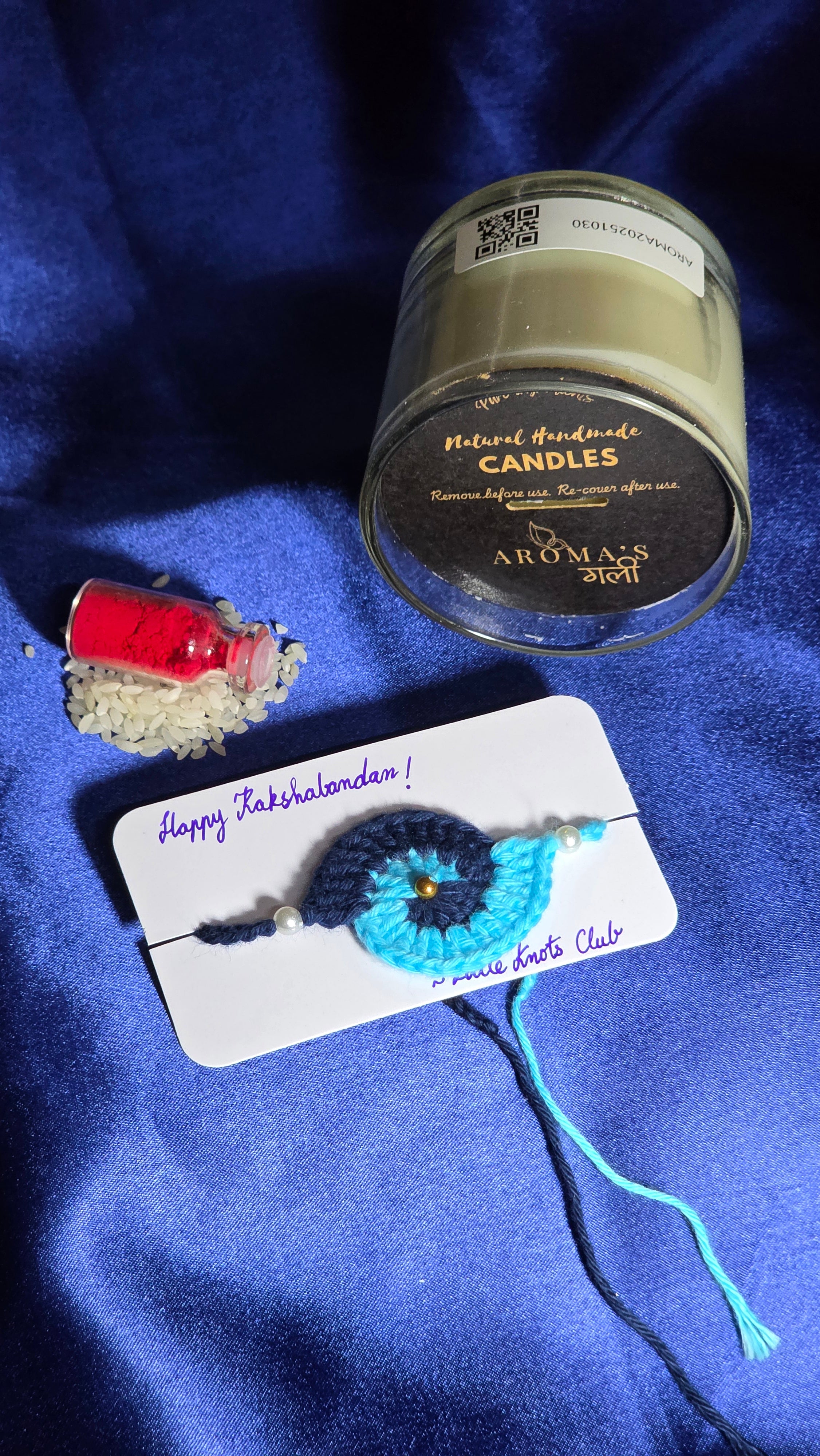 Spiral Rakhi Combo