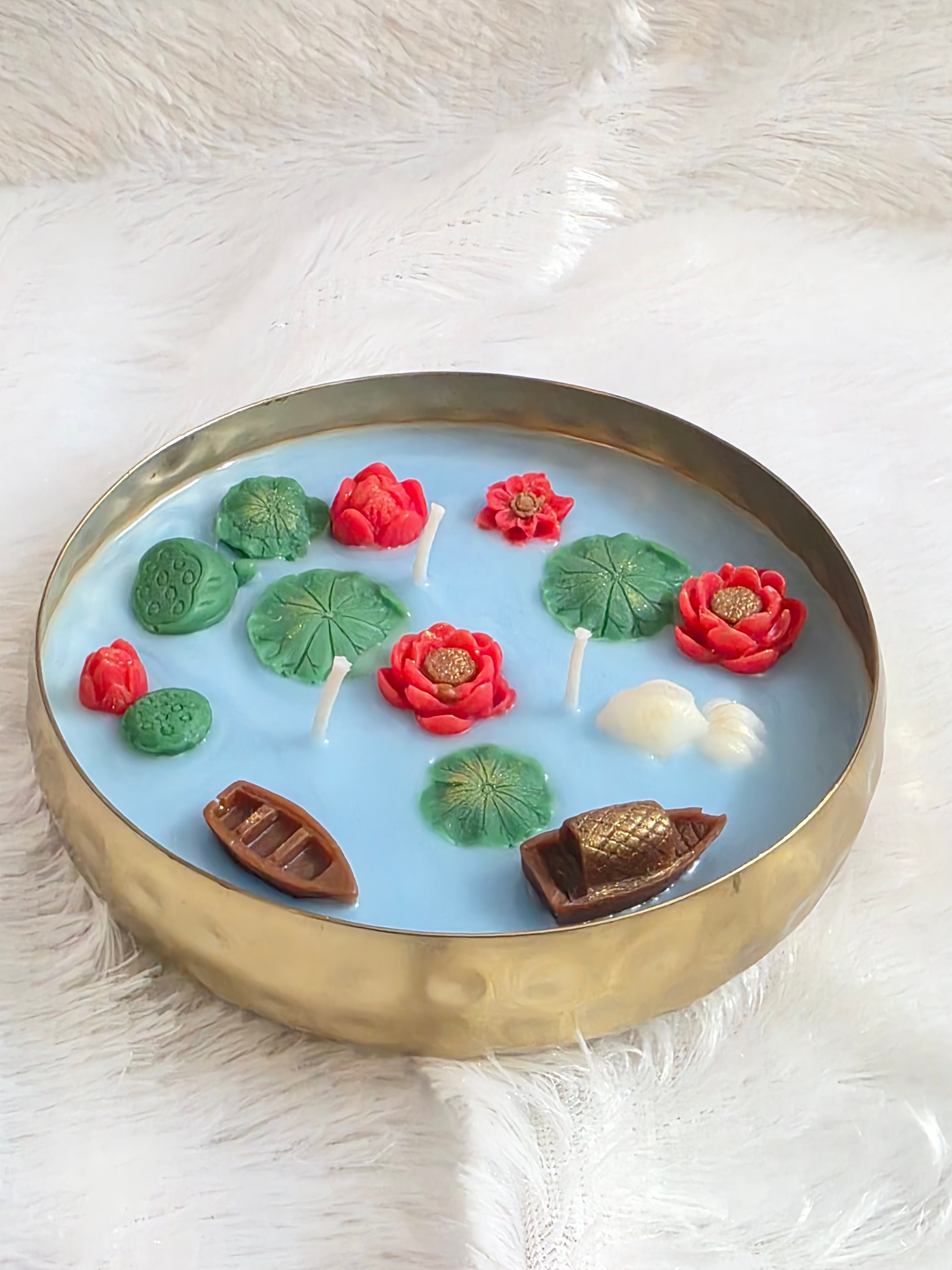 Blue Water Lotus Pond